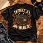 Another Year Another Encore — Black back view