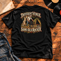 Different Venue Same Old Rocker Heavyweight Tee — black back-print hero