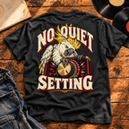 No Quiet Setting — Black back view
