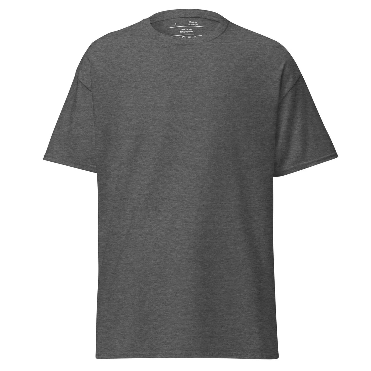 Dark Heather T-shirt, plain front