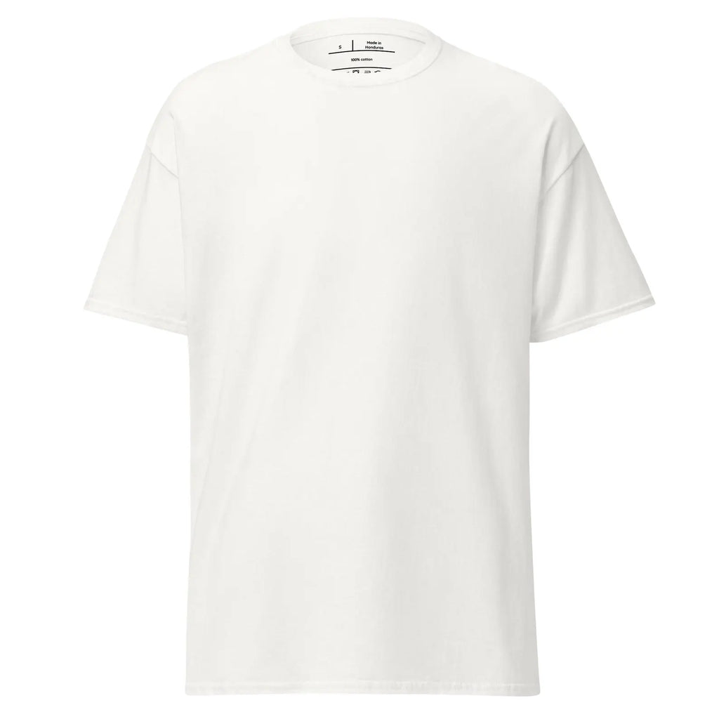 White T-shirt, plain front