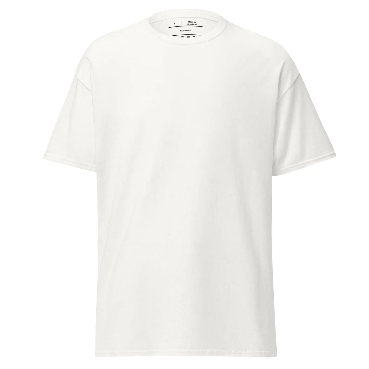 White T-shirt, plain front