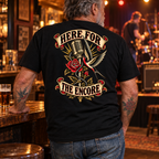 Here for the Encore — Black pub lifestyle back view