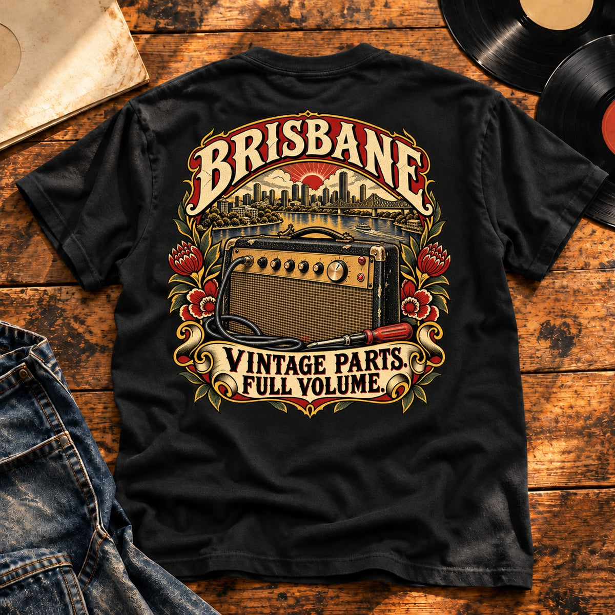 brisbane vintage parts — Black