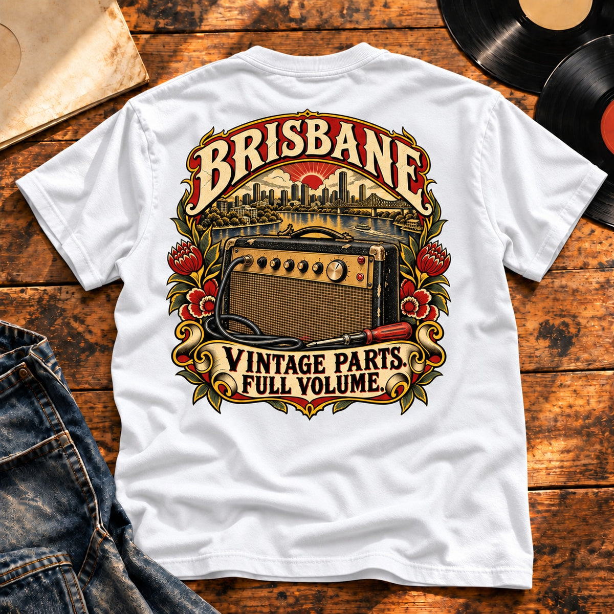 brisbane vintage parts — White