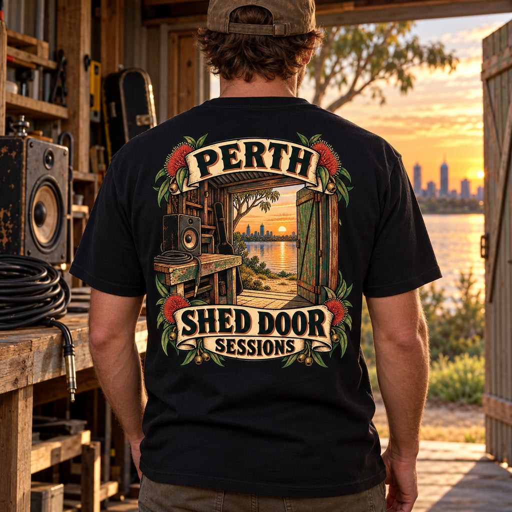 perth shed door sessions — lifestyle