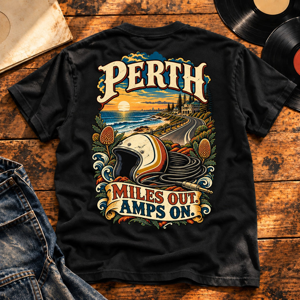 perth miles out amps on — Black