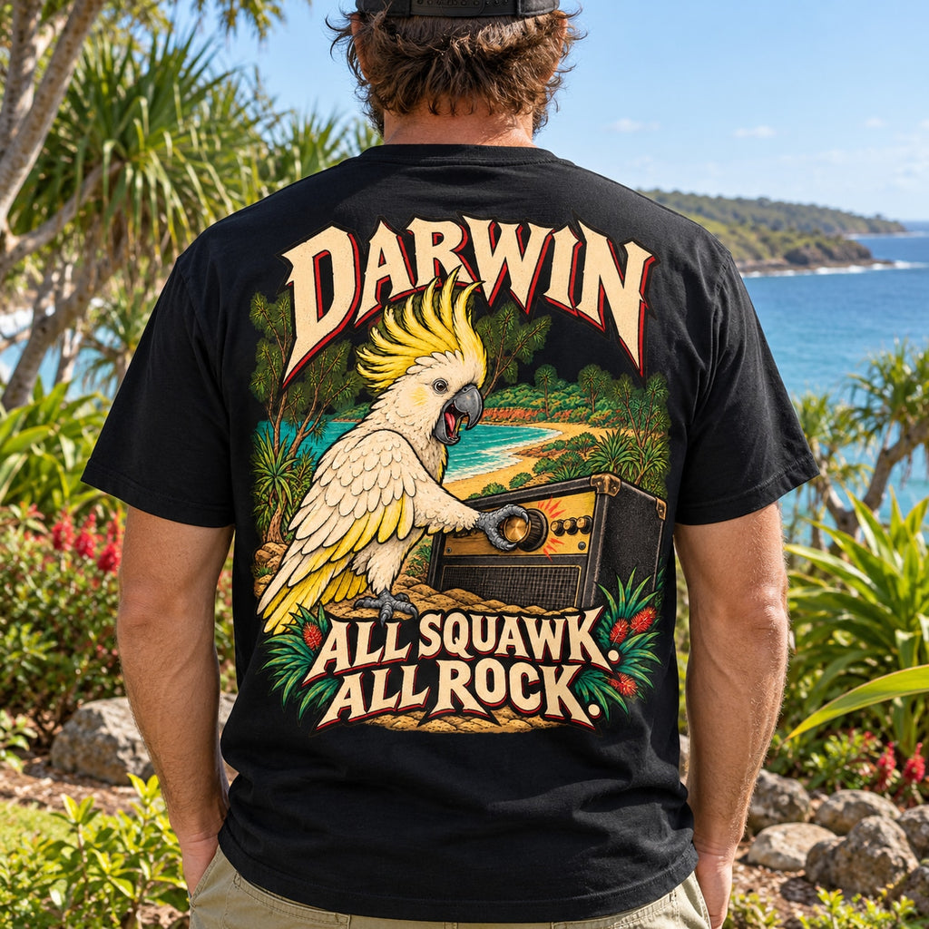 darwin all squawk all rock — lifestyle