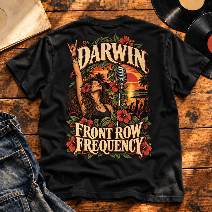 darwin front row frequency — Black