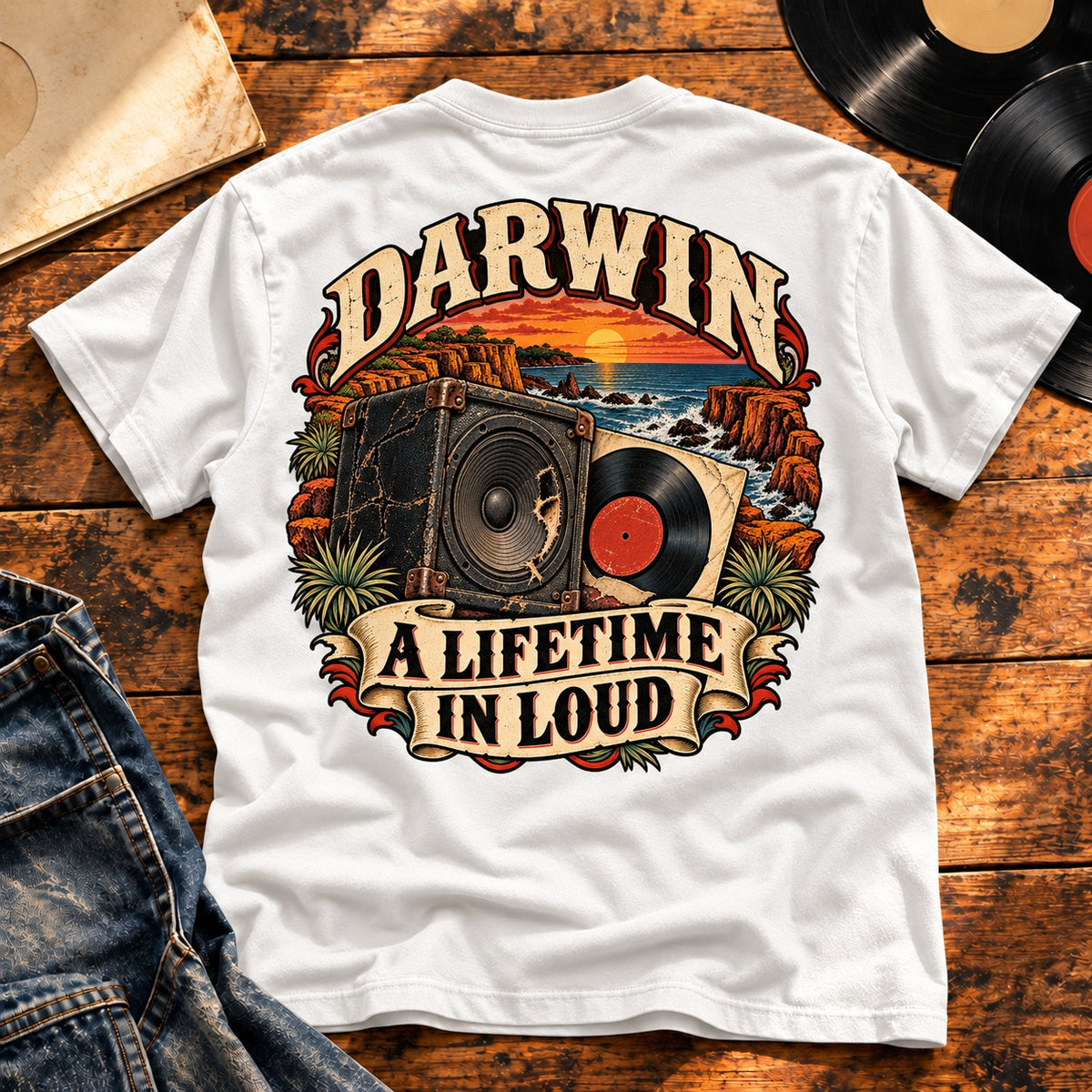 darwin lifetime in loud — White