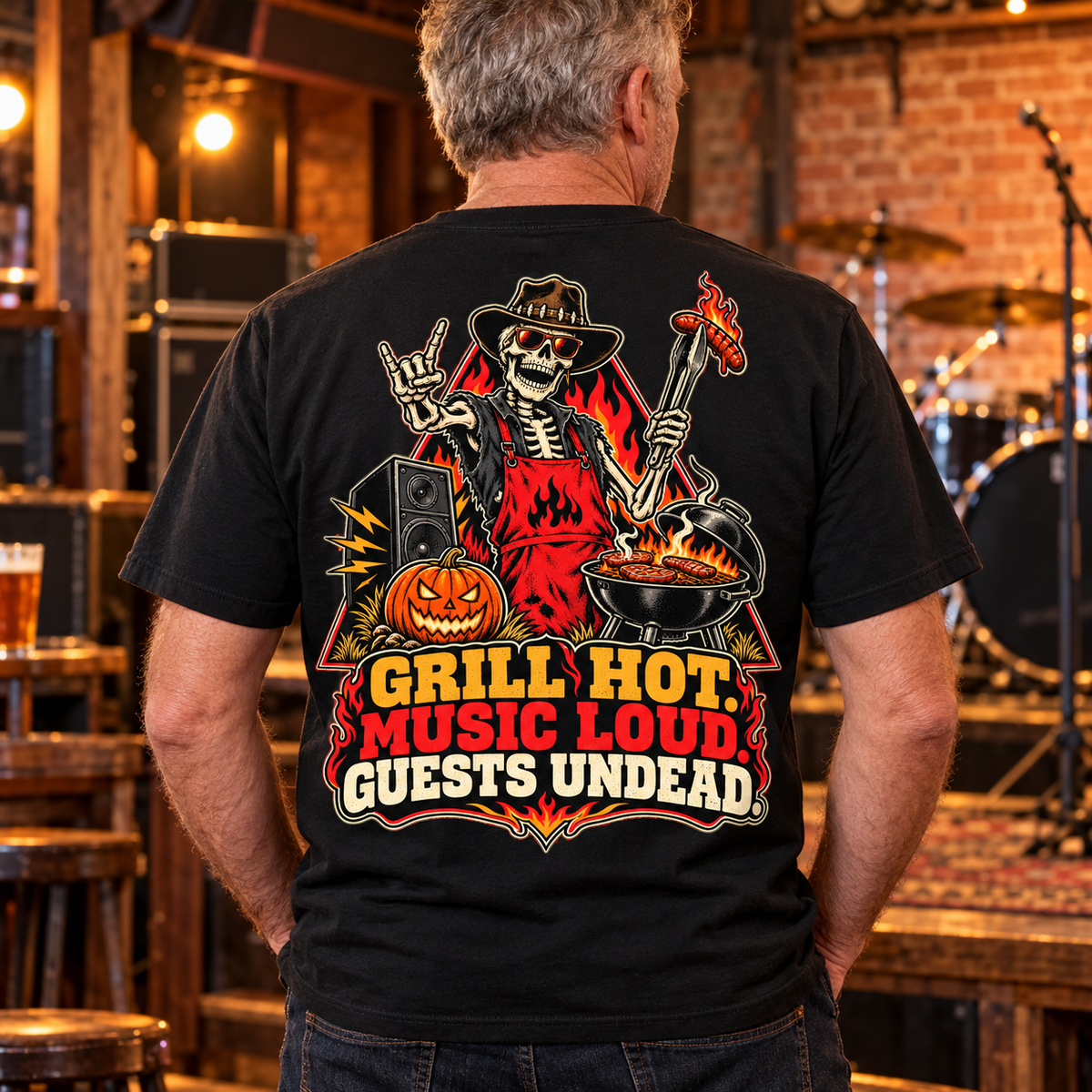 Guests Undead Heavyweight Tee — lifestyle