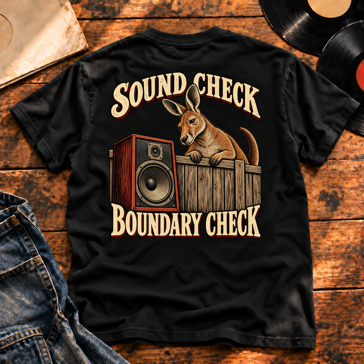 Sound Check Boundary Check black back print hero
