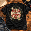 Let the Whole Side Play — Black vinyl flat-lay back view